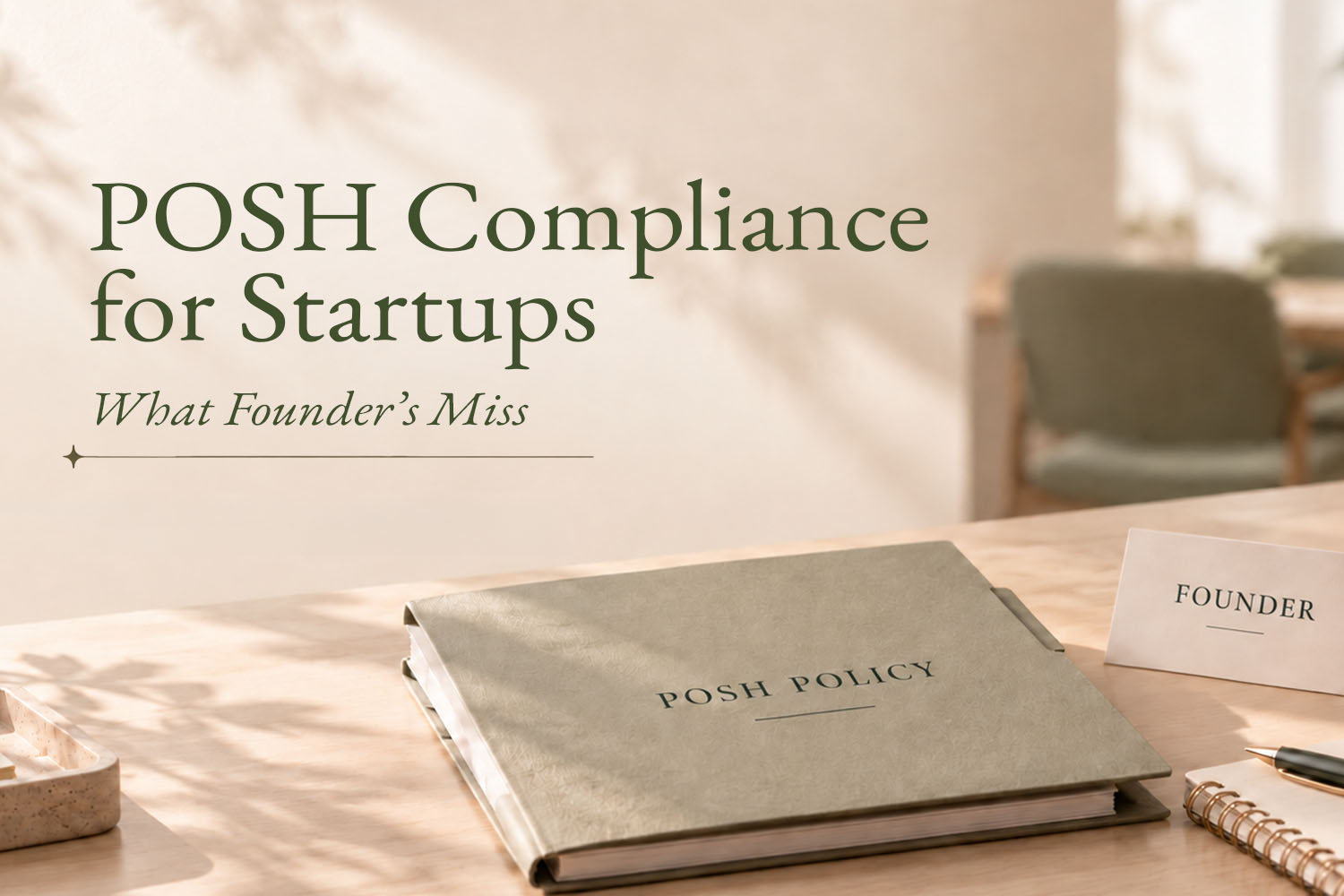 POSH Compliance for Startups: What Founders Miss